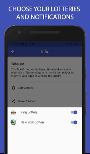 TCHALAM: Lottery with Haitian Spiritual Numbers Screenshot1