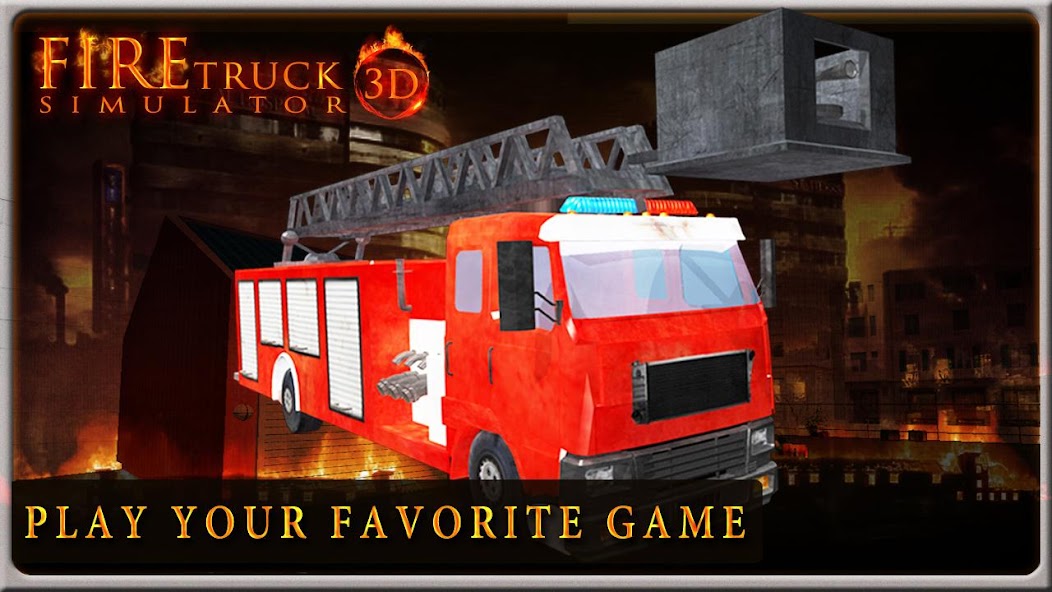 FIRE TRUCK SIMULATOR 3D Mod Screenshot2