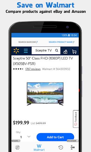 Barcode Scanner for Walmart - Price Checker Screenshot1