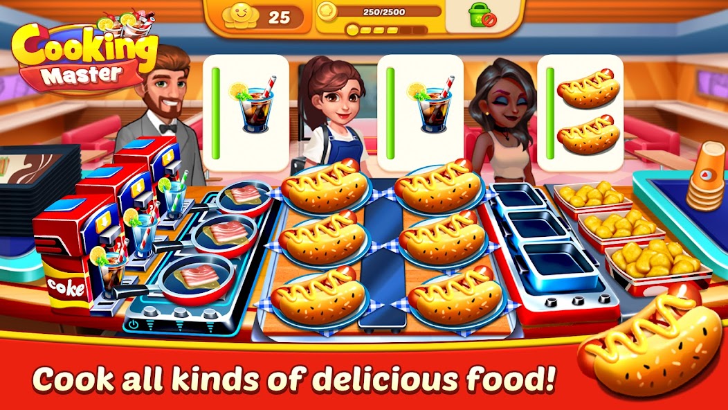 Cooking Master:Restaurant Game Mod Screenshot2