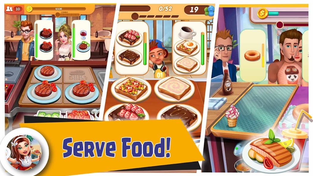 Crazy Cooking Chef Food Craze Mod Screenshot2