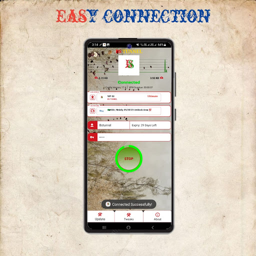 BS TUNNEL VPN Screenshot2