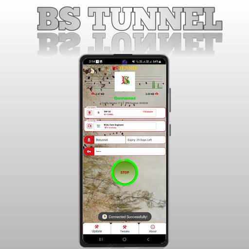 BS TUNNEL VPN Screenshot1