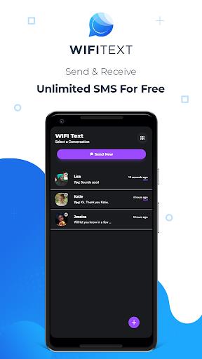 WiFiText: Send SMS + MMS Texts Screenshot1