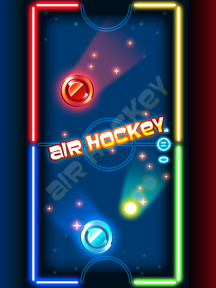 Neon Air Hockey - Extreme A.I. Mod Screenshot4