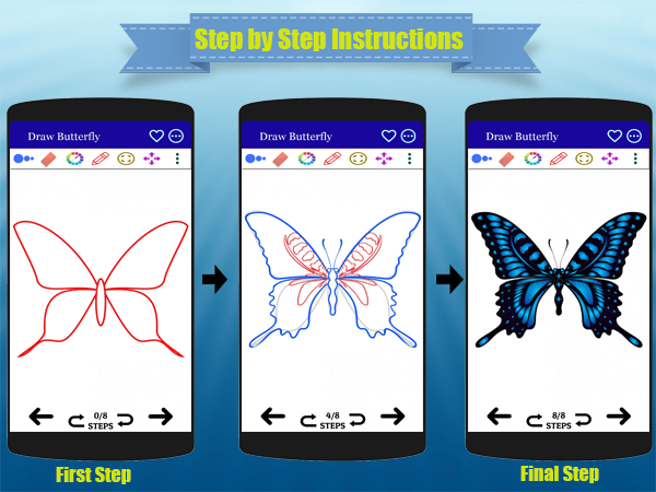 How to Draw an Easy Butterfly Screenshot2