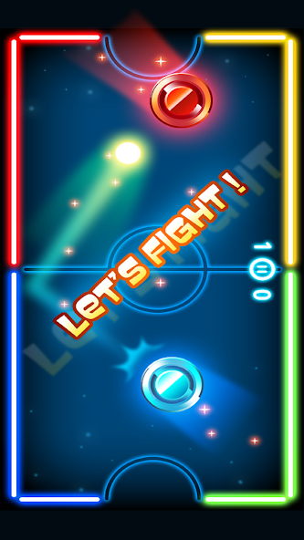 Neon Air Hockey - Extreme A.I. Mod Screenshot2