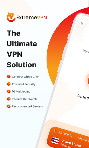 ExtremeVPN - Secure & Fast VPN Screenshot1
