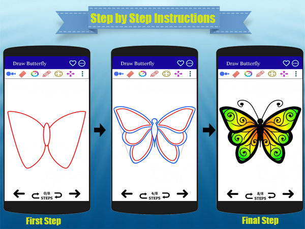 How to Draw an Easy Butterfly Screenshot1