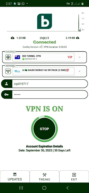 BM TUNNEL VPN - MAX Screenshot3