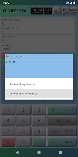 Floating Point Calculator IEEE Screenshot4