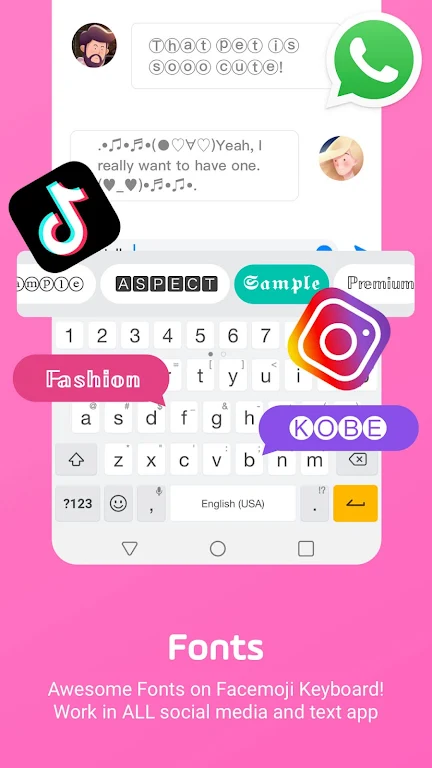 Facemoji Emoji Keyboard Pro Screenshot4