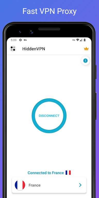 HiddenVPN: Fast Safe VPN Proxy Screenshot4