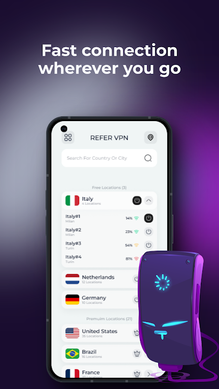 Refer VPN - Anonymous VPN App Screenshot3
