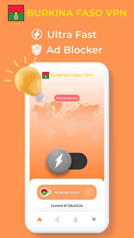 Burkina Faso VPN Private Proxy Screenshot2