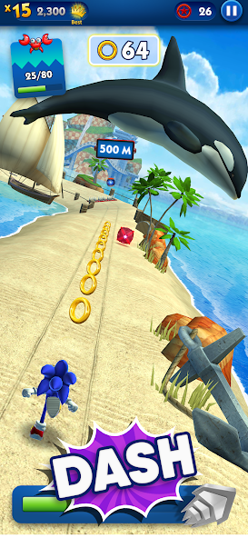 Sonic Dash - Endless Running Mod Screenshot2