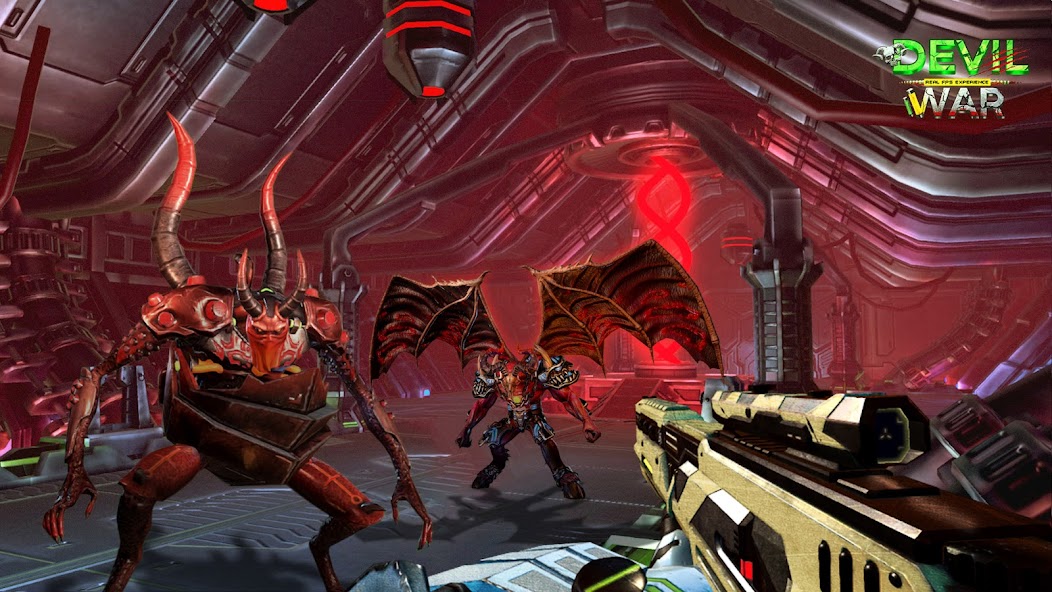 Devil War: Doom Shooting Game Mod Screenshot1