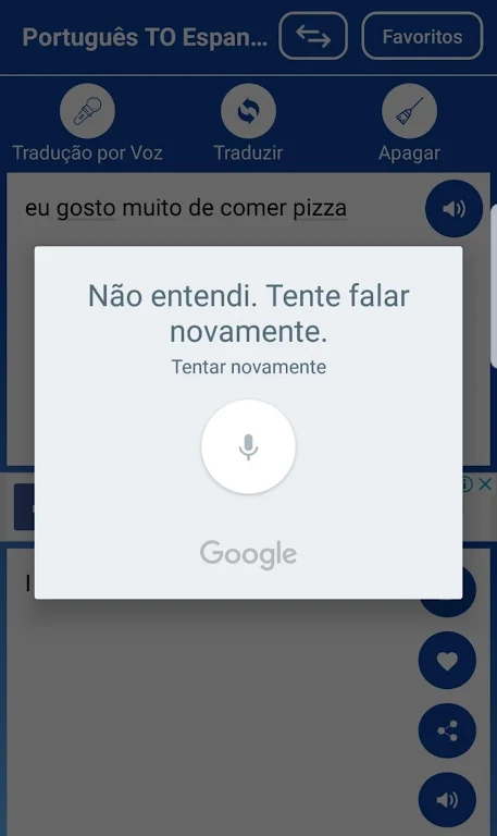 Tradutor Português Inglês/Inglês Português Screenshot3