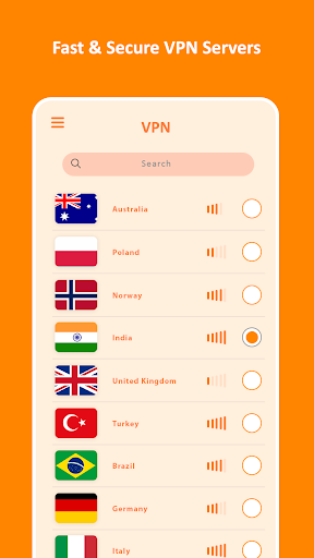 Earth VPN:Secure VPN Proxy Screenshot1