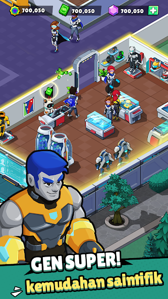 Idle Superpower School Mod Screenshot2