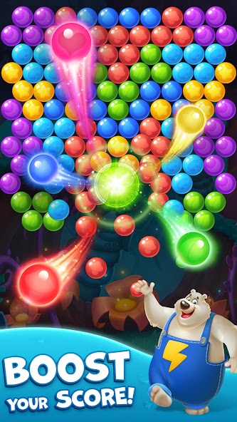 Bubble Shooter Adventure: Pop Mod Screenshot2