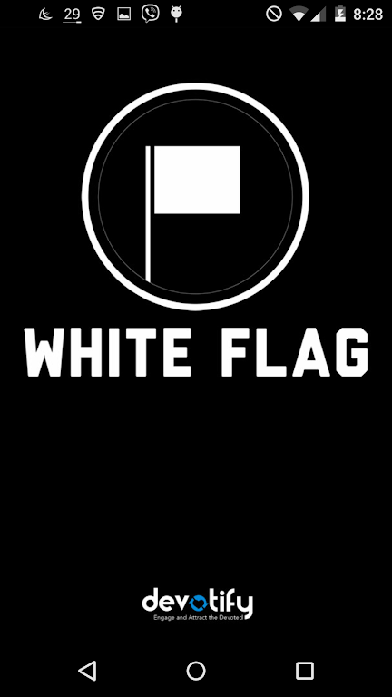 White Flag App Screenshot1