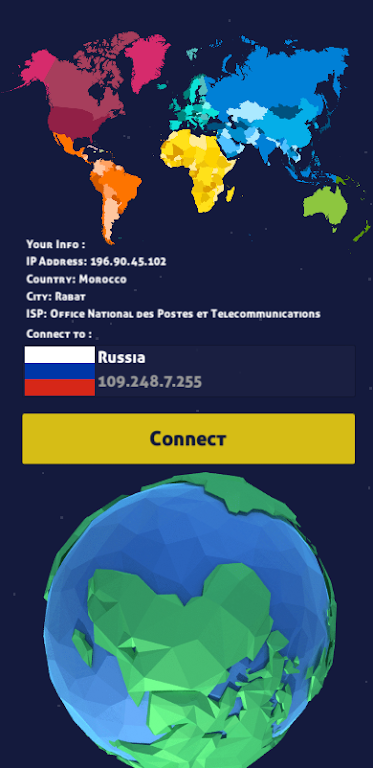 VPN Russia - IP for Russia Screenshot3