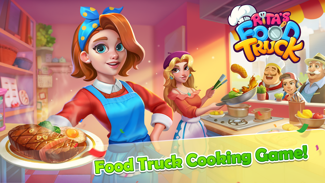 Rita's Food Truck:Cooking Game Mod Screenshot1