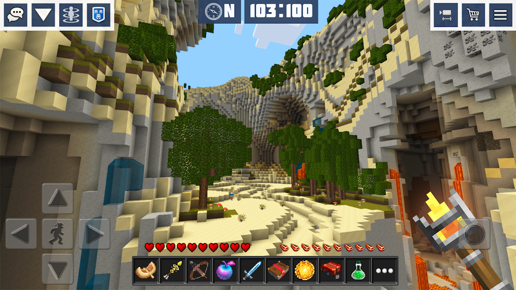 Mini Block Craft: Planet Craft Mod Screenshot4