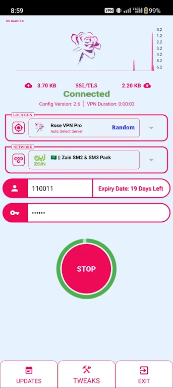 ROSEVPN PRO - Secure VPN Screenshot2