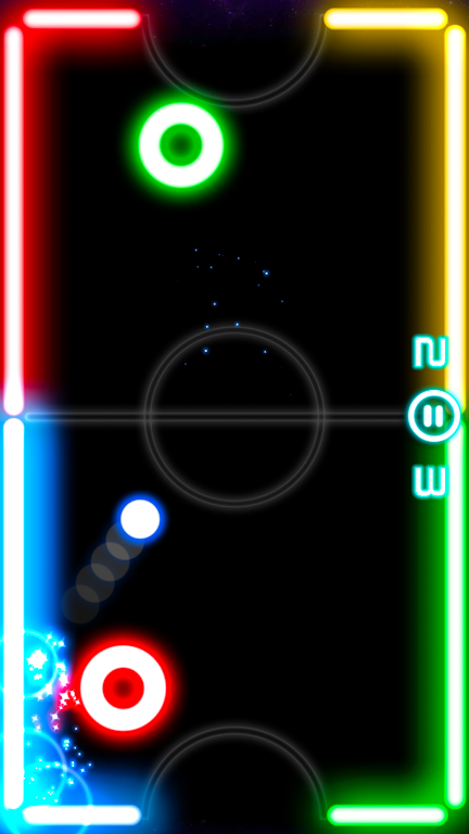 Glow Hockey Screenshot1