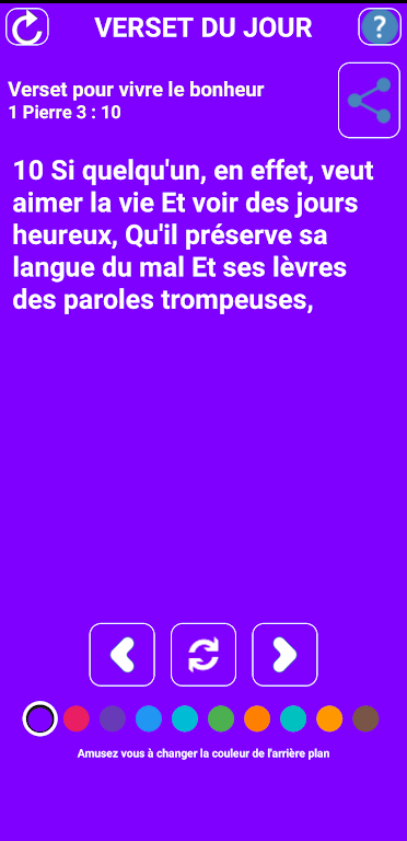 Verset biblique du jour Screenshot3