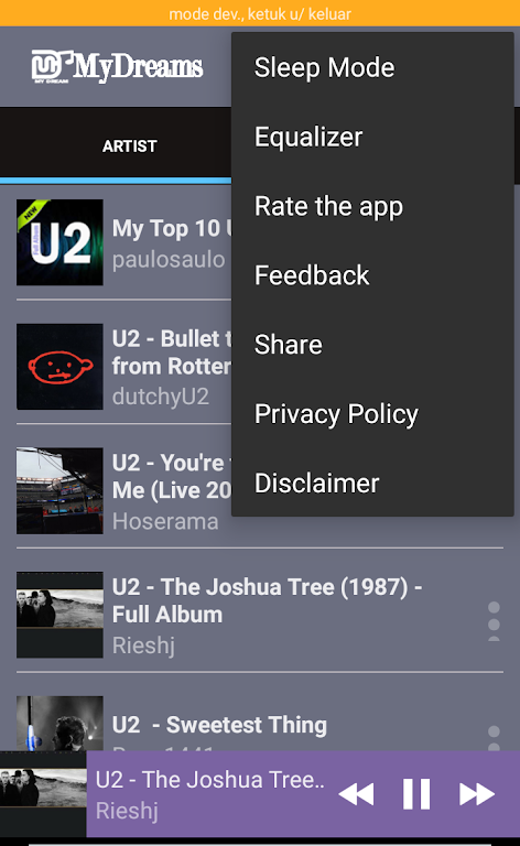 U2 Greatest Hits Songs Screenshot3