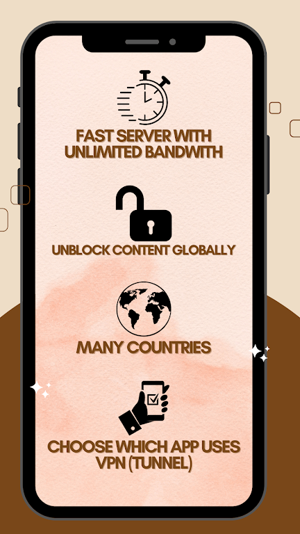 Leopard VPN- Fast Secure Proxy Screenshot1