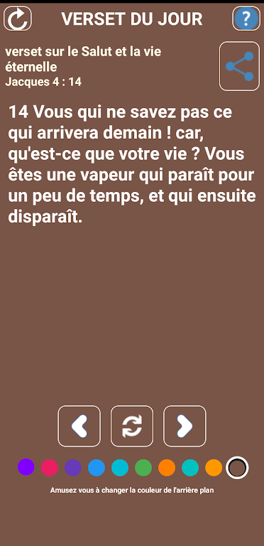 Verset biblique du jour Screenshot2