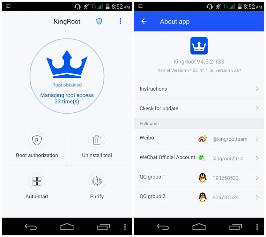 |Kingroot| Screenshot1