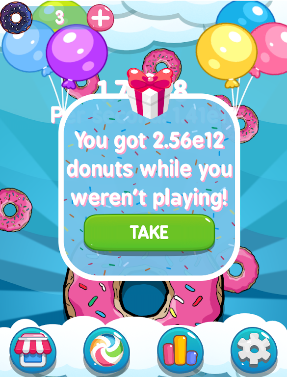 Donut Clicker Screenshot1