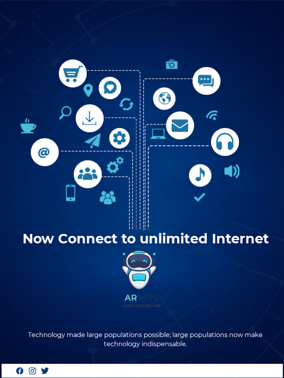 AR VPN - Fast & Safe Internet Screenshot2