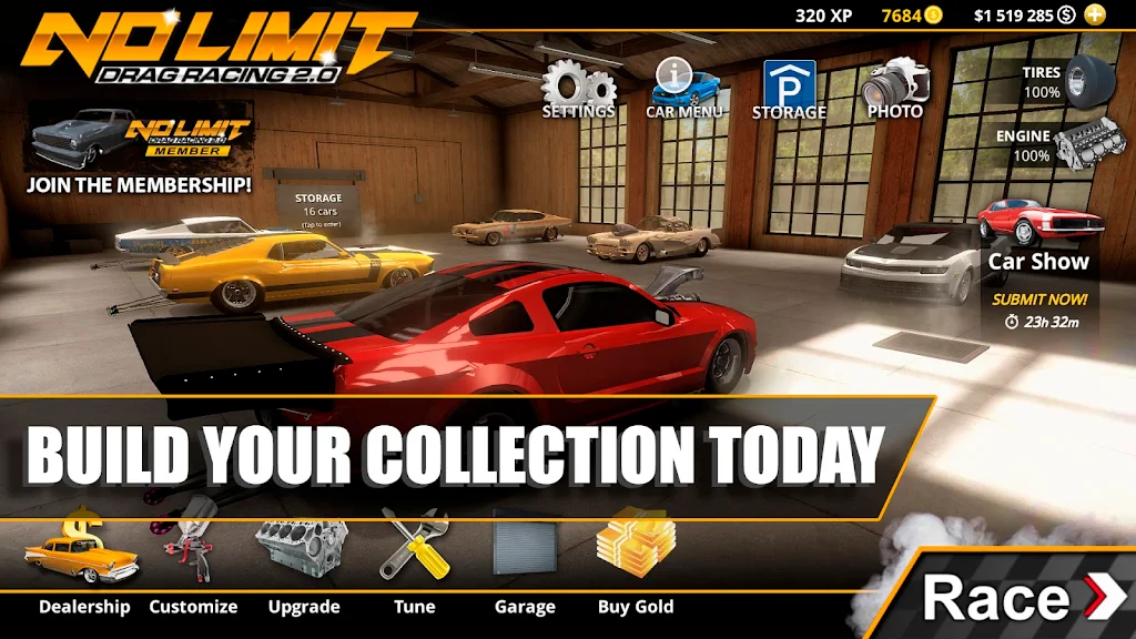 No Limit Drag Racing 2 Screenshot1