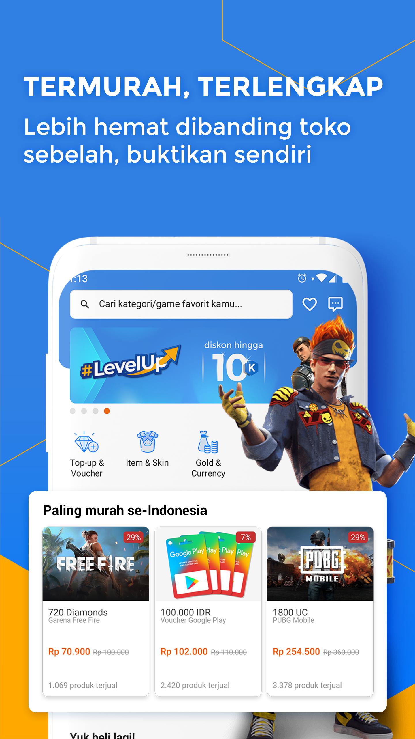 itemku - Top-up Game Termurah se-Indonesia Screenshot1