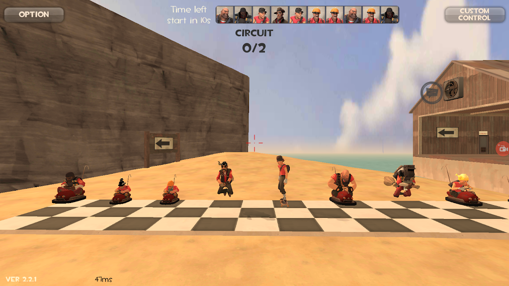 Team Kart Fortress TF2 Mobile Screenshot3