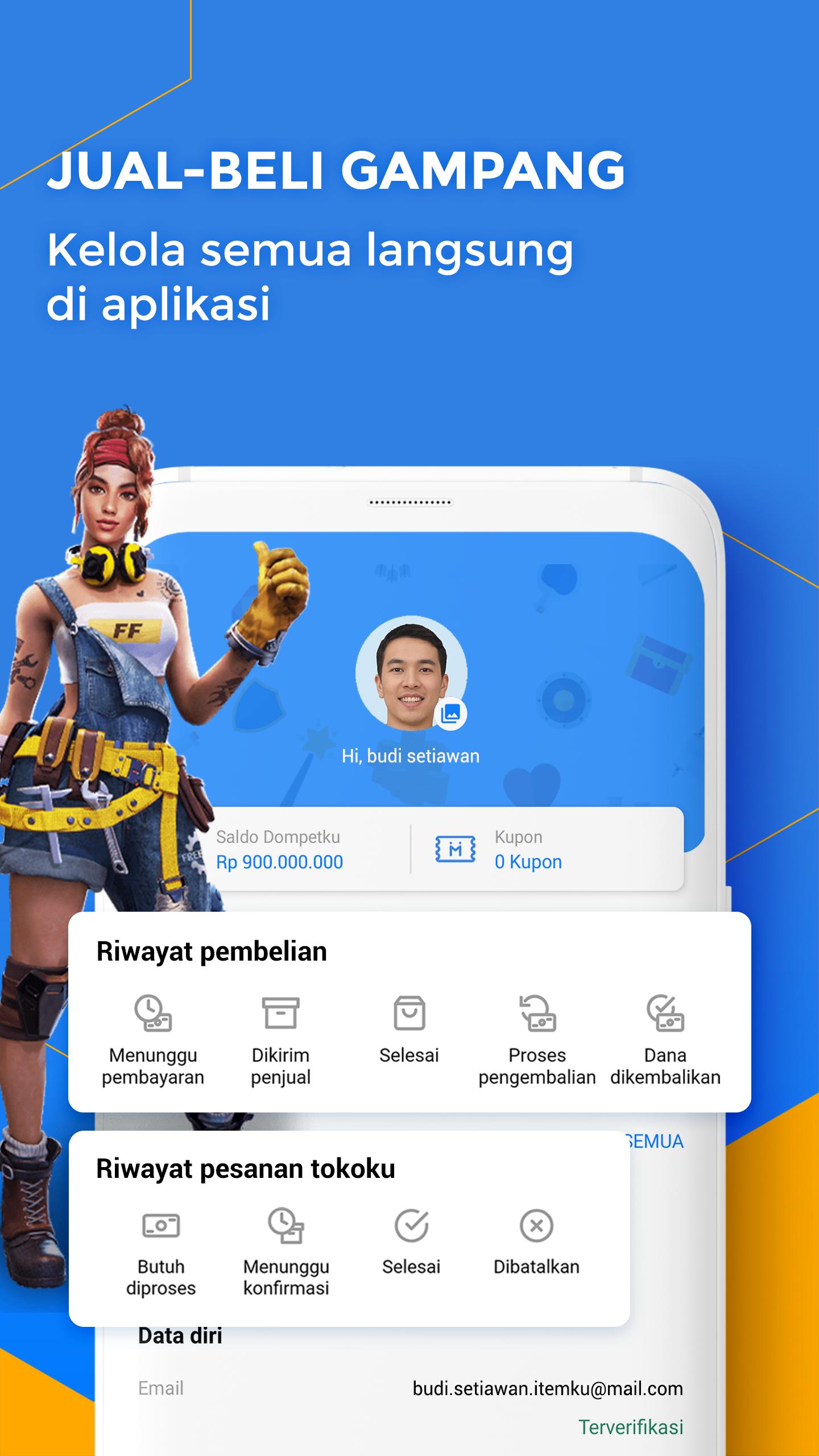 itemku - Top-up Game Termurah se-Indonesia Screenshot3