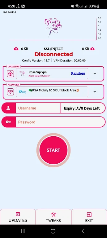 Rose ViP VPN Screenshot1