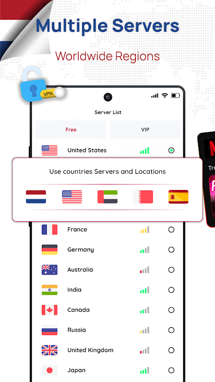 Netherlands VPN: Get NL IP Screenshot2