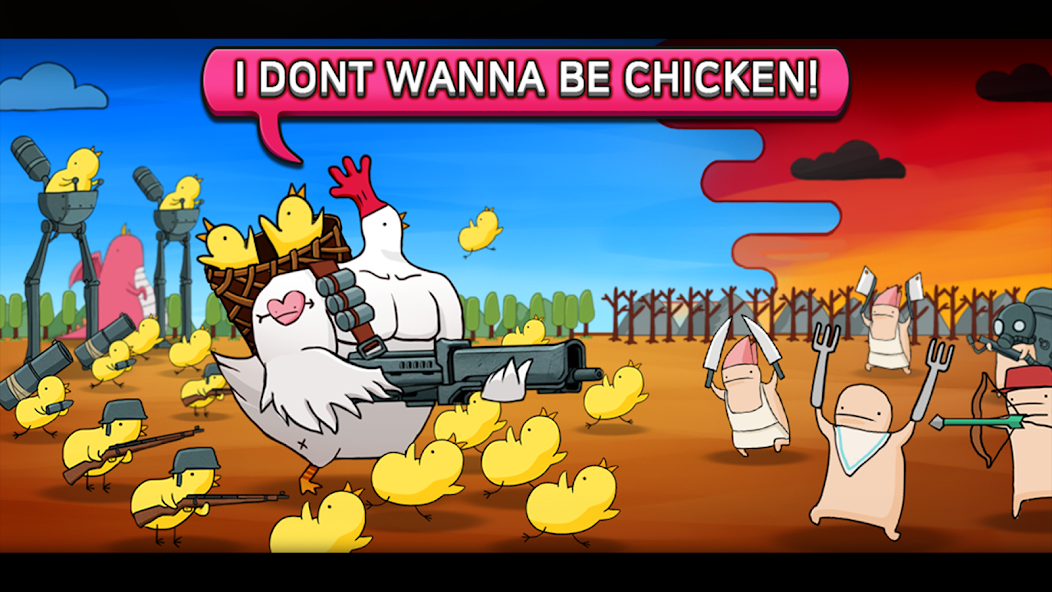 Chicken VS Man Mod Screenshot1