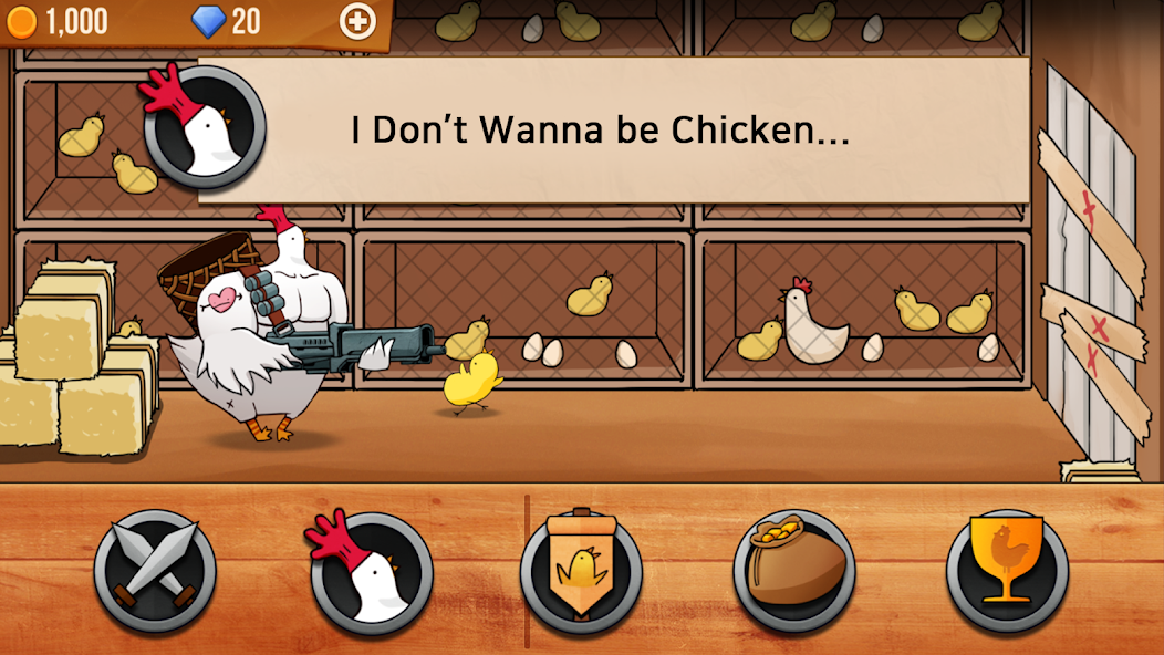 Chicken VS Man Mod Screenshot2