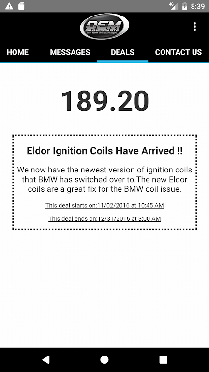 OEM Bimmer Parts Screenshot3