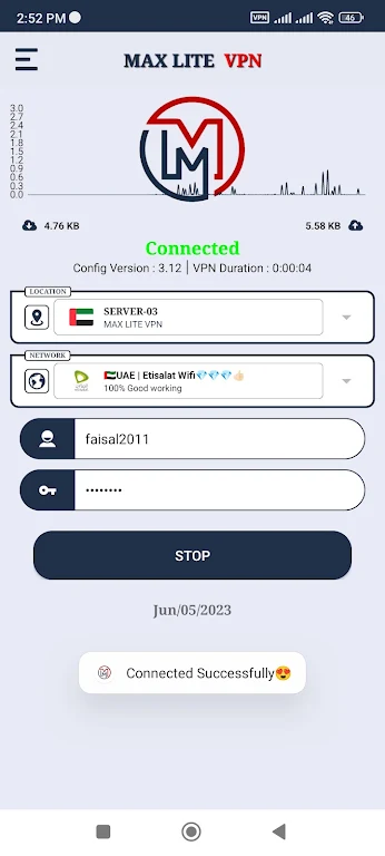 MaxLite VPN Screenshot4