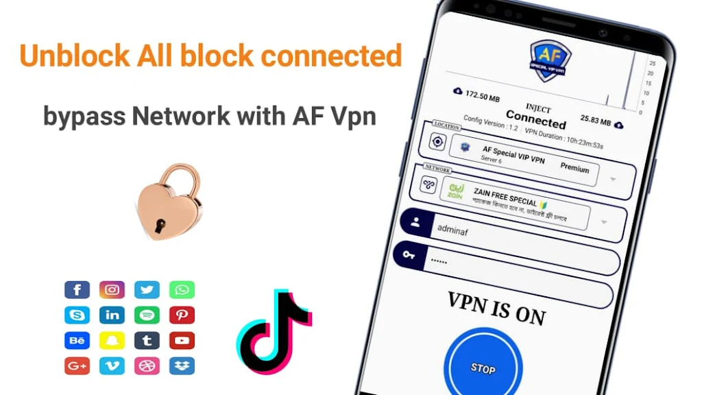 AFSpecial VIP VPN Screenshot1