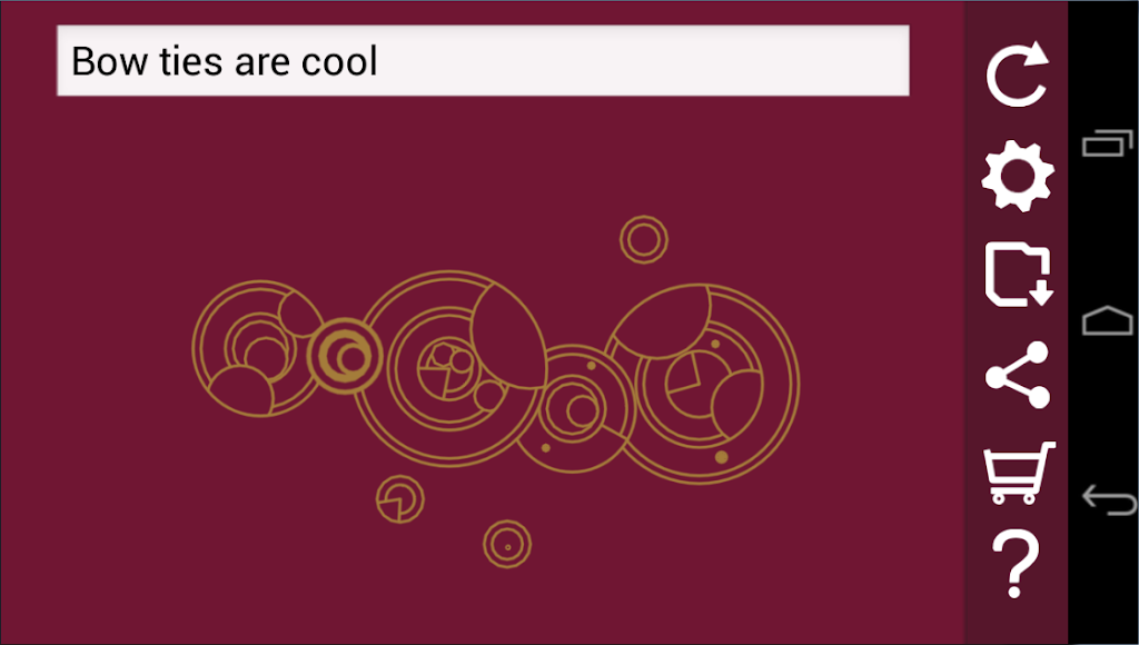 CC Gallifreyan Translator Screenshot3